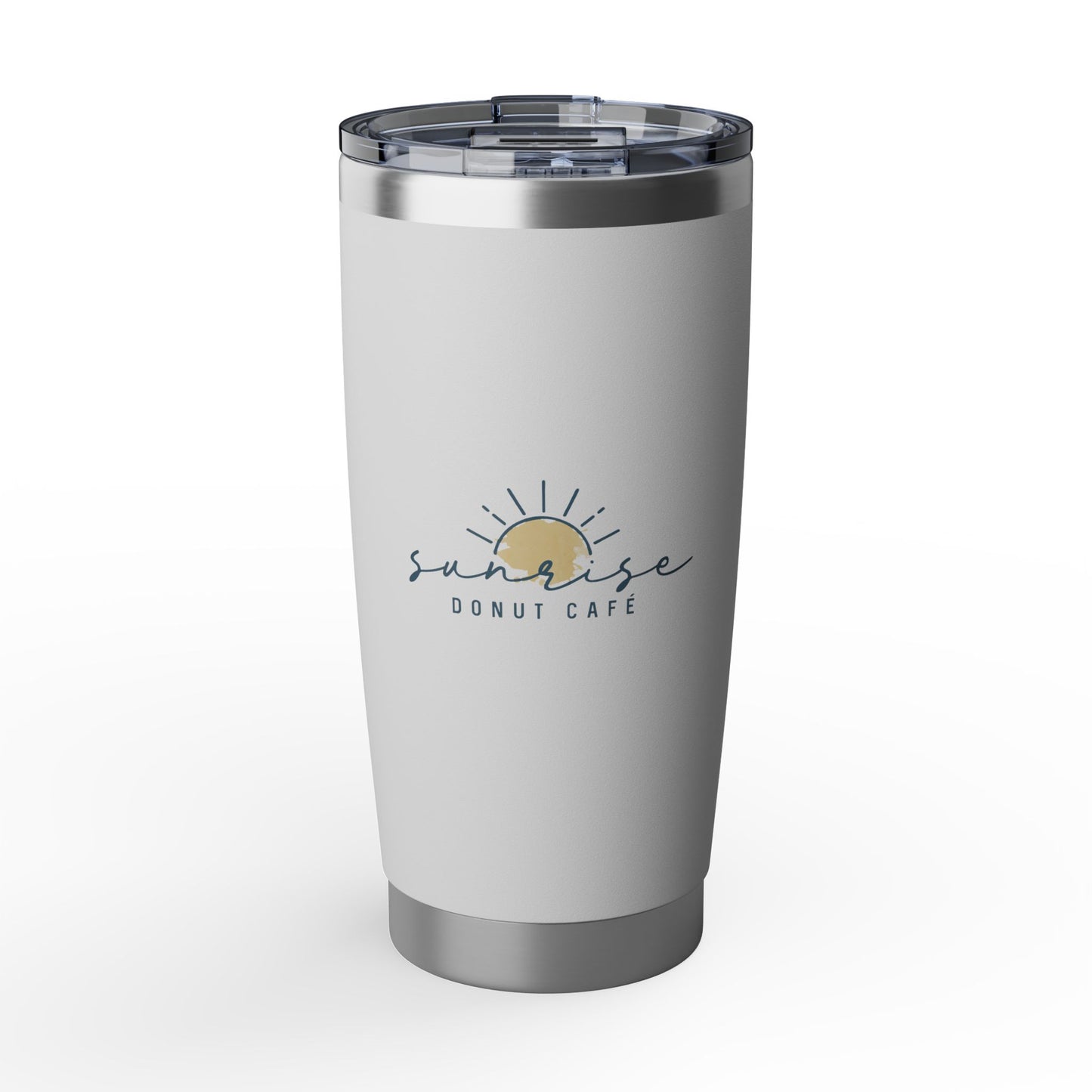 Sunrise Donut Cafe 20oz Tumbler — Insulated Travel Cup