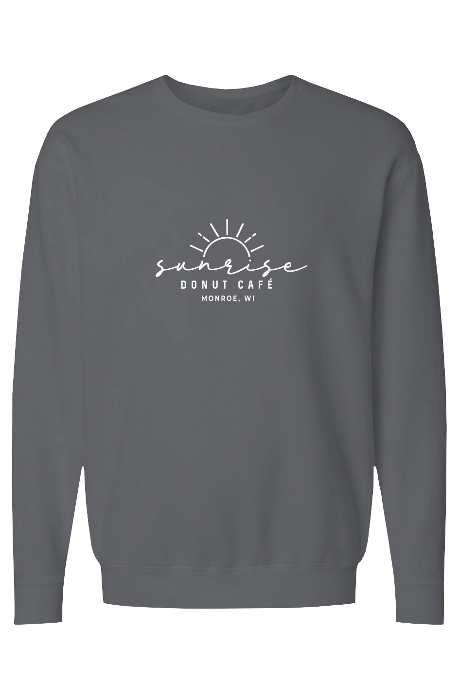 100% Cotton Sunrise Crewneck - Pepper